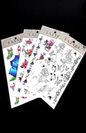 الوشم المؤقت 50 PCSLOT Butterfly Tattoo Stencils للجسم الأخبار المضادة للماء الوشم 206105 MM2491988