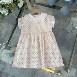 Бренд детская юбка Red Spot Design Princess Play Размер 100-160 см детской дизайнерской одежды Летняя короткие рукавы для девочек Partydress 24 мая