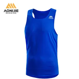 Aonijie fm5188 homens masculinos secaram -se de secagem rápida tanque de verão de verão para maratona fitness 240506