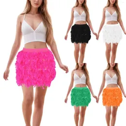 Saias Sexy Slim Jean for Women Knee Knee Bed Skirt Plaid Ajuste Plaid