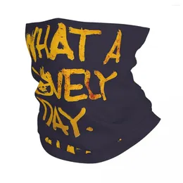 SCARPE MAD MAX FURY STRADA Che bella giornata Bandana Neck Gateter Maschera Stampa SCARFA CHIEDO MULTI USA IN MAGLIE GUIDA UNISEX UNISEX ADULTO traspirato