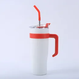 Kaffeetöpfe hohe Kapazität Edelstahlflasche Sippy Cup Thermo für Hitzekonservierung 40 Unzen Reisebecher Thermalbar
