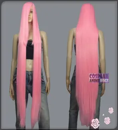 130 cm Pink chiaro HitEmp Series 55 cm Extra Long Bang cosplay Wigs 99llp6268783