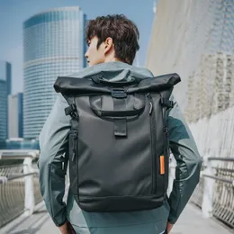 Backpack 2024 ao ar livre de grande capacidade mulher homem viagens casuais rolltop mack para trabalho esportivo universitário ou lazer