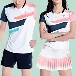 Running Shirt Tennis Golf Polo Badminton Tischtennis Kleidung Schweißanzug Männer und Frauen Sportrock Y240516