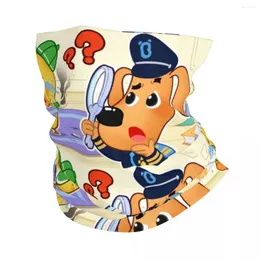 Шарфы шериф Лабрадор (22) крышка шейки бандана с печеной маска шарф многоцелевого головного убора.