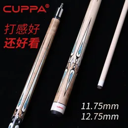 Cuppabilliard Stick med Nineball Maple Shaft 12 Split Cue Biljard Tillbehör 1175mm 1275mm 240506