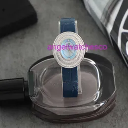 AAA AAIAPI Designer unissex Luxo Mecânica de luxo Wristwatch High Edition 1 a 1 relógios de segunda mão New Watch Womens Blue Plate Original Diamante original 18K White Gold Women