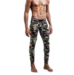 Men039s Cotton Long Johns Fashion Man Camouflage Legging Pants Wart Ounles Pants UnderPants Men039sタイトなズボン