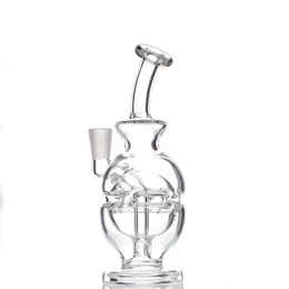 5.7 inç 9 inç Faberge Fab Yumurta Hookahs Cam Bongs İsviçre Perc Recycler Su Boruları Petrol Teçhizat Duş Başlık Dalgası Dab Teçhizatlar Ücretsiz Gemi