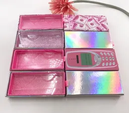 Casella di imballaggio per ciglia intere una scatola magnetica rosa per ciglia da 25 mm in visone personalizzato BOCKAGGIO DI PACCHIAGGIO DEL TELEFONO PROPRIETÀ9734837