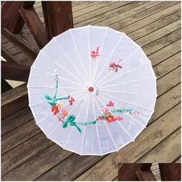 Parasole Adts Rozmiar japońskiego chińskiego orientalnego orientalnego parasolu ręcznie robiony parasol tkaniny do imprezowej dekoracji Pography DH9580 DROP DOSTAWA DOM DH6ZQ