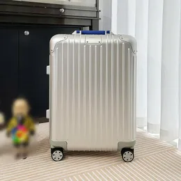 Valigia rotolante Designer valigia bagaglio con ruote in lega di alluminio scatole di leghe per carrello per carrello da viaggio valigie per imbarco