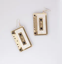 dangle chandelier night club acrylic tape earrings for women girl dropビンテージファッションジュエリー15878410