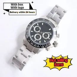 Designer Watches High Quality High Version 40mm High-End Quality Real Photos Automatic Men's Waterproof Multifunctional Mechanical Wristwatch With Box