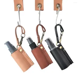 Garrafas de armazenamento Caixa Bottle Washing Hand Spray Keychain Holder reutilizável Sinitizador recarregável