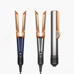 Курлеры для волос выпрямители беспроводной выпрямитель Curler Professional Fashion Styling Fuchsia Color Eu/US/UK Plug с подарочной коробкой для DHRM2