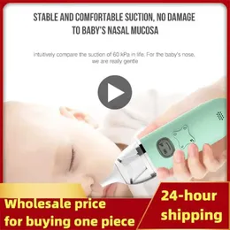 Nasala aspiratorer# Baby Nasal Inhalator Electric Nasal Inhalator Newborn Baby Nasal Cleaner Vuxen Beauty Instrument Blackhead Remover Bab 2-i-1 D240516