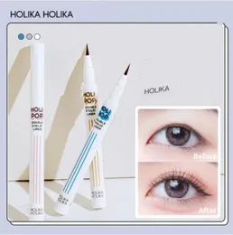 Holika Aegyo-Sal-Shadow Pen Flüssiger Eyeliner Doppelte Augenlidumriss braune Farbe Frauen Schönheit Make-up Kosmetik 240517