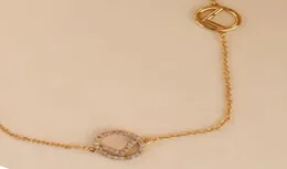 Drei Buchstaben F Halsketten Buchstaben 18K Goldkette Halskette Designs für Frauen Damen Hochzeitsfeier Jewerly Ganzmarke Collar1200293