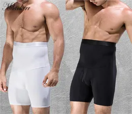 Hohe Taillenbodysuit Schlankung Kompression Kontur Körper Shaper Starke Formung Unterwäsche Shorts Slim Fit Boxerhose RF14727405709