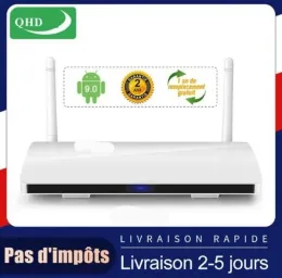 Box Leadcool Android TV Box 9.0 AmLogic S905W 1GB 8GB 2.4G WIFI sem fio 4K 1080p FHD H.265 FRANCE Android TV Boitier