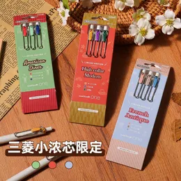 3pcs/set Japan Uni Ball One Limited Pen Umn155 Pressa Gel Penna 0,5/0,38 mm Gel di gel colorato 240517