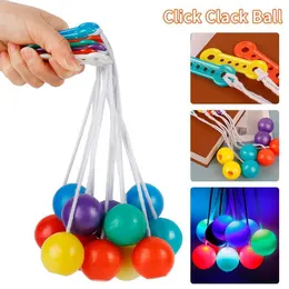 Inne zabawki Lato Toy Click Clack Ball Ball Ball Clackers Lato Toy Tok Old School ToyDecompression Ball Pro Clackers Ball S245176320