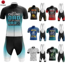 Racing Set 21 Style 5 Cycling Jersey Set Bicycle Suit Bike Summer Sleeve Men Bib Shorts Clothes Por Team Men's 20d Gel Pad varar