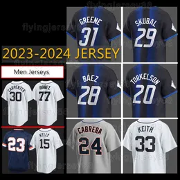 Tarik Skubal Baseball Jersey Riley Greene Miguel Cabrera Tigers Spencer Torkelson Keith Detroit Kerry Carpenter 2024 City Connect Javier Baez Canha 3 Alan Trammell