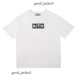 Kith Shirt Mens Designer T Рубашки для мужчин негабаритные футболки 100%хлопковые Essentialsclothing Crew Nece Vintage с коротким рукавом US S-2XL Kith Hoodie 211