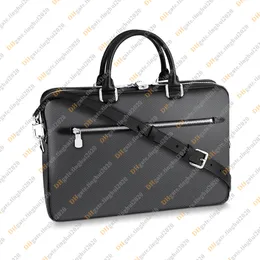 Men Fashion Casual Designe Luxury Porte Documents Bags Business Bags Briefcase Travel Bag Computer Bag Duffel Bag TOTE Handbag TOP Mirror Quality N50200 Purse Pouch