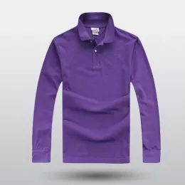 Designer Polos Herrenhemden Mode Krokodile bestickte Logo Polos Männer Langarm Hemd T -Shirts Tops Luxurys Kleidung