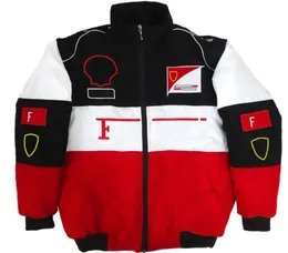 20pcs Yeni F1 Formula One Racing Ceket Sonbahar ve Kış Tam İşlemeli Logo Pamuk Giyim Spot Satışları