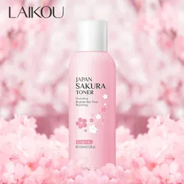 Laikou Cherry Blossoms twarz tonik głęboko nawilżający olej-control porów temperatury makijażu wody