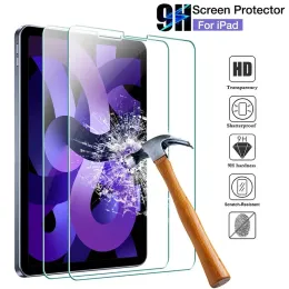 9H Tempered Glass Screen Protector For Ipad Pro 12.9 11 6th Air 5 4 3 2 1 9 9th 10 10th Gen Mini 6 10.9 10.2 9.7 Film LL