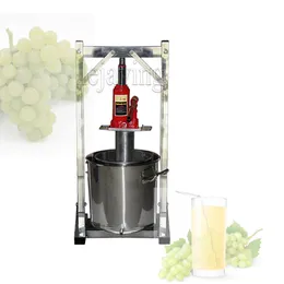 22L Manual Hydraulic Juicer Aço inoxidável Small Juicer Grape Squeezer Fruit Pressser