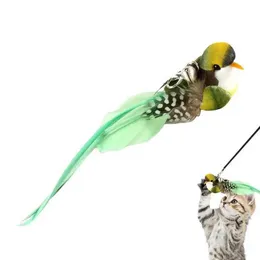Altri giocattoli che usano stick divertenti invece di teste vari bastoncini di gatto uccelli che prendono in giro i cuccioli di gattini prodotti per animali domestici