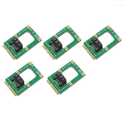Computerkabel 5 PCs MSATA zu SATA Converter Card Mini 7-Pin-Erweiterungsadapter Vollhoch halb Größe für 2,5 Zoll 3,5