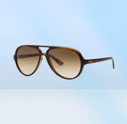 Novos óculos de sol piloto clássicos mulheres de tartaruga gradiente de aviação de sol dos óculos para homens que dirigem UV400 Protection Gafas 4125 CAT 5000 Flash GAFAS2318084