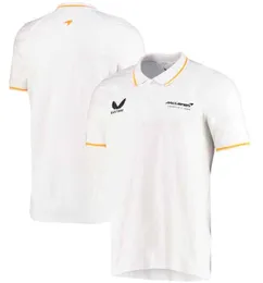 McLaren Castore Männer Polos White 2022 Neues McLaren Team Polo Shirts One Racing Suits Team Uniformen Moto Clothing9579708