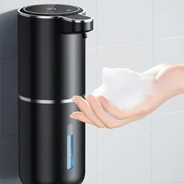 Liquid Soap Dispenser Smart Auto Touchless påfyllningsbar icke -kontakter Automatiska dispensers för badrummet med diskbänk
