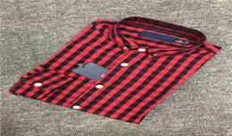 Erkek Polos Marka Erkekler Tasarımcı Kafes Polo T Shirt Moda Nefes Alabilir Klasik Klasik Longsleeved Yakası Lüks Top Küçük At Who3767864