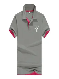 Summer Fashion Roger Federer Perfect Logo Printed Polo RF Новые мужчины Высококачественные социальные рубашки поло для женщин для женщин и Mens03865907