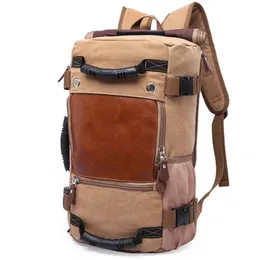 Menmas de lona vintage de Kaka Mulheres Mulheres Mulheres Mulheres de Baga de Baga de Backpacks Male Pacote de Mochila à prova d'água Male 210929 185q