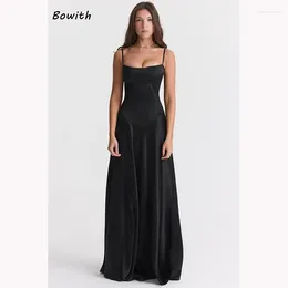 Платье для вечеринок Bowith Evening Dress Prom Elegant Wedding для женщин праздничный коктейль черный формальный платье -платье