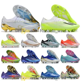 Gift Bag Mens High Ankle Football Boots X Crazyfasts.1 SG Firm Ground Cleats Messis Crazylights Crazyfasts Soccer Shoes Tops Outdoor Trainers Botas De Futbol