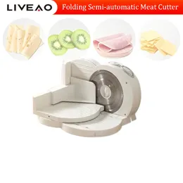 Cutter Meat Machine Deli Electric Carne Cheese Alimento Ham Slicer Comercial Máquina de carne picada