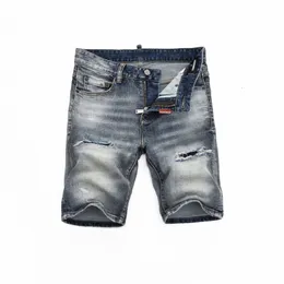 Summer Men Hole Denim Short Pants Fashion Beggar Scraped Hip pop Jeans Shorts#W1