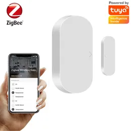 Doodle App ZigBee Sensor magnético Link Inteligente Porta sem fio e janela Alarm DDMY3C